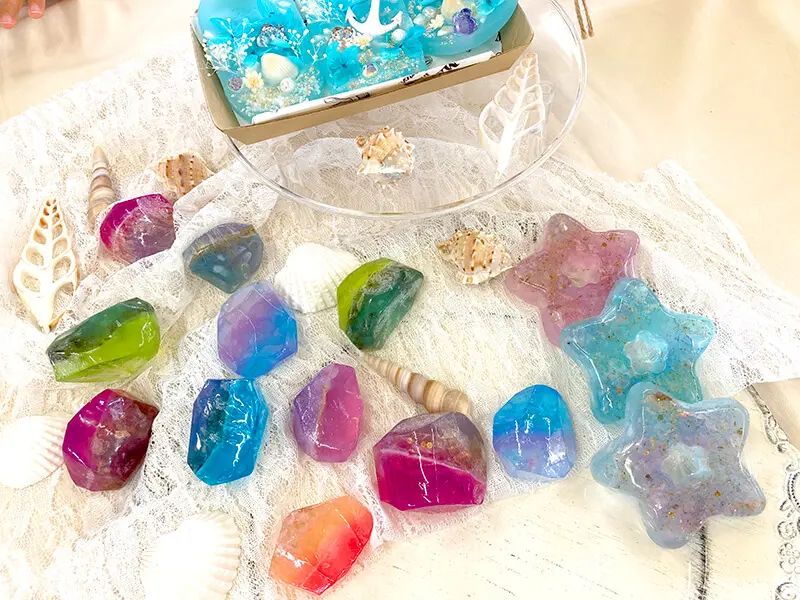 イベントレポ】atelier *amulet*さんの「宝石石鹸作り」に参加してき