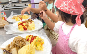 親子防災クッキング