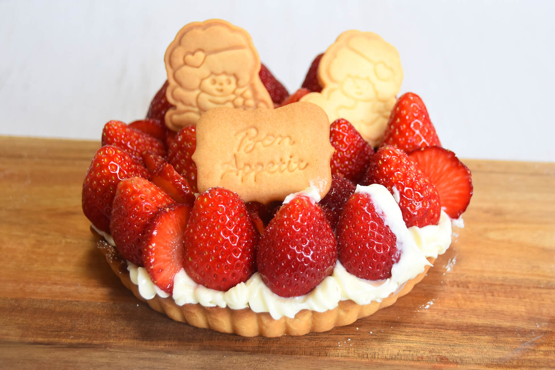 つくれぽ】加藤いちご園さんのとちおとめで「いちごタルト」作ってみた