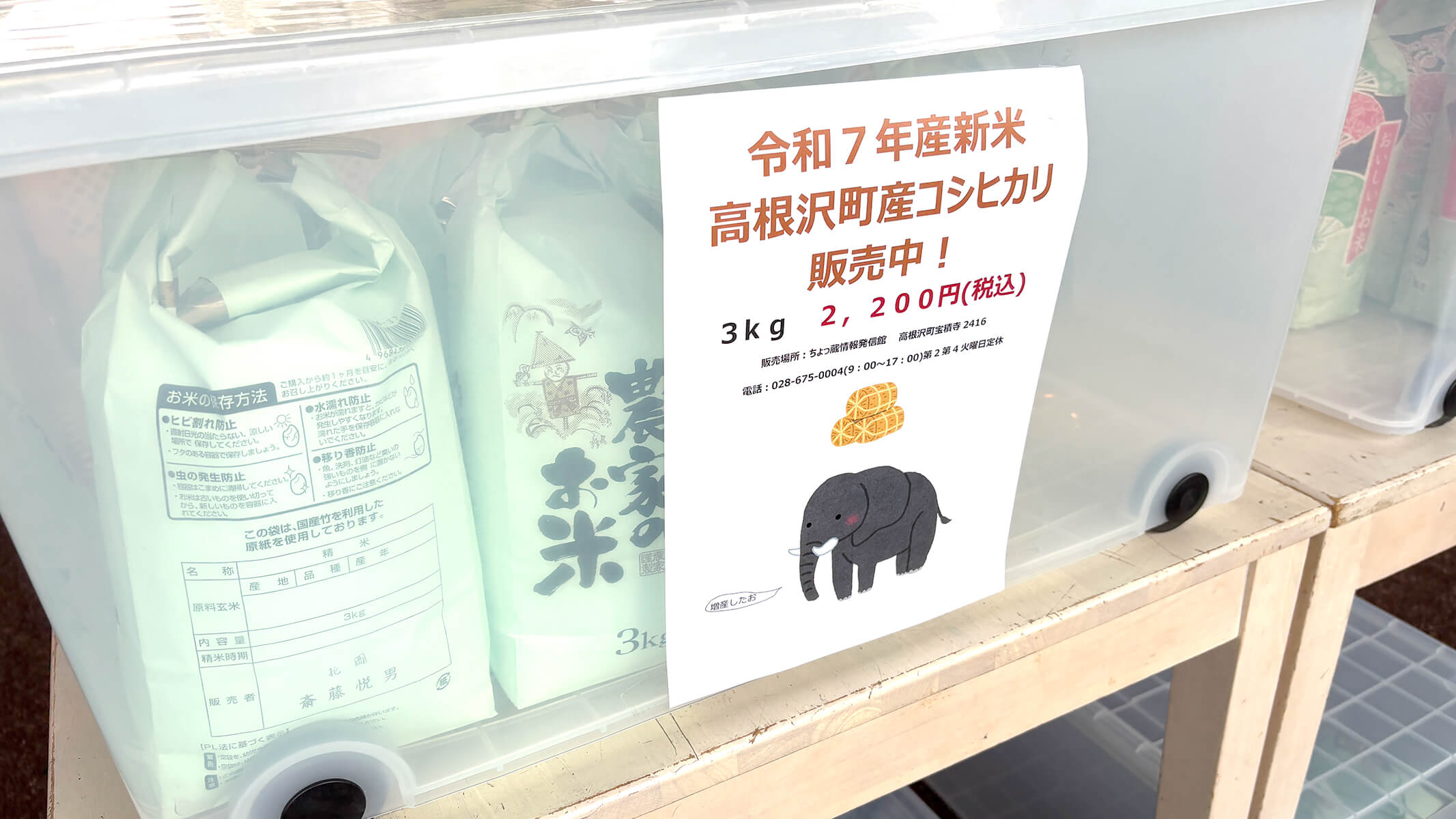 新米コシヒカリ