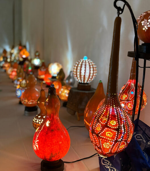 ひょうたんアート