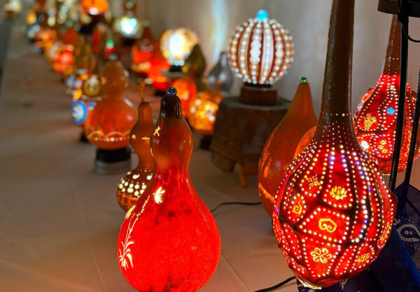 ひょうたんアート作品展