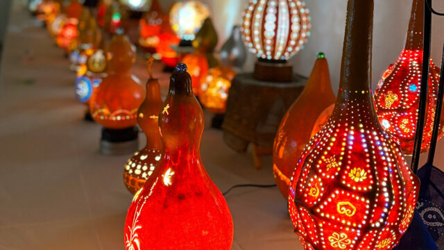 ひょうたんアート作品展