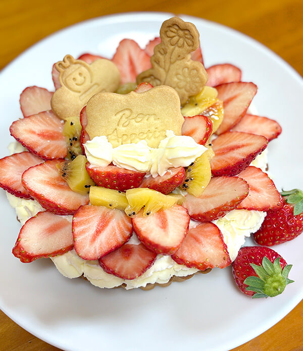 いちごたるとページ つくれぽ】加藤いちご園さんのとちおとめで「いちごタルト」作ってみた