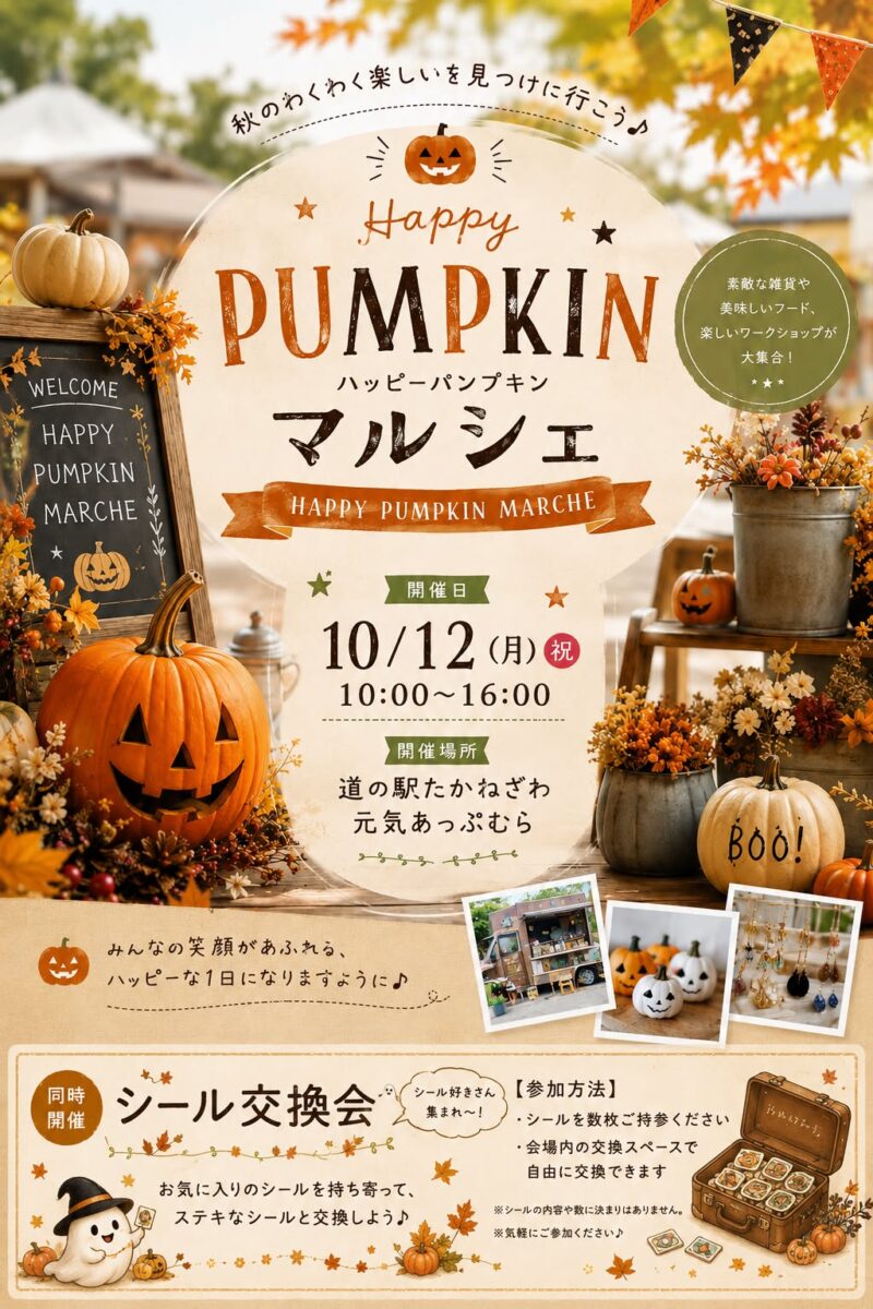 高根沢 ハッピーパンプキンマルシェ