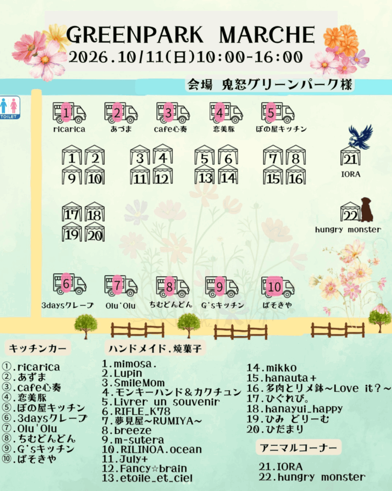 高根沢　グリーンパークマルシェ