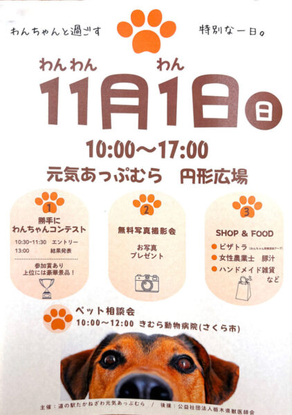 わんわんわんの日　高根沢